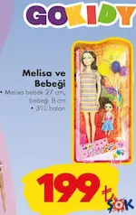 GOKİDY OYUNCAK MELİSA VE BEBEĞİ